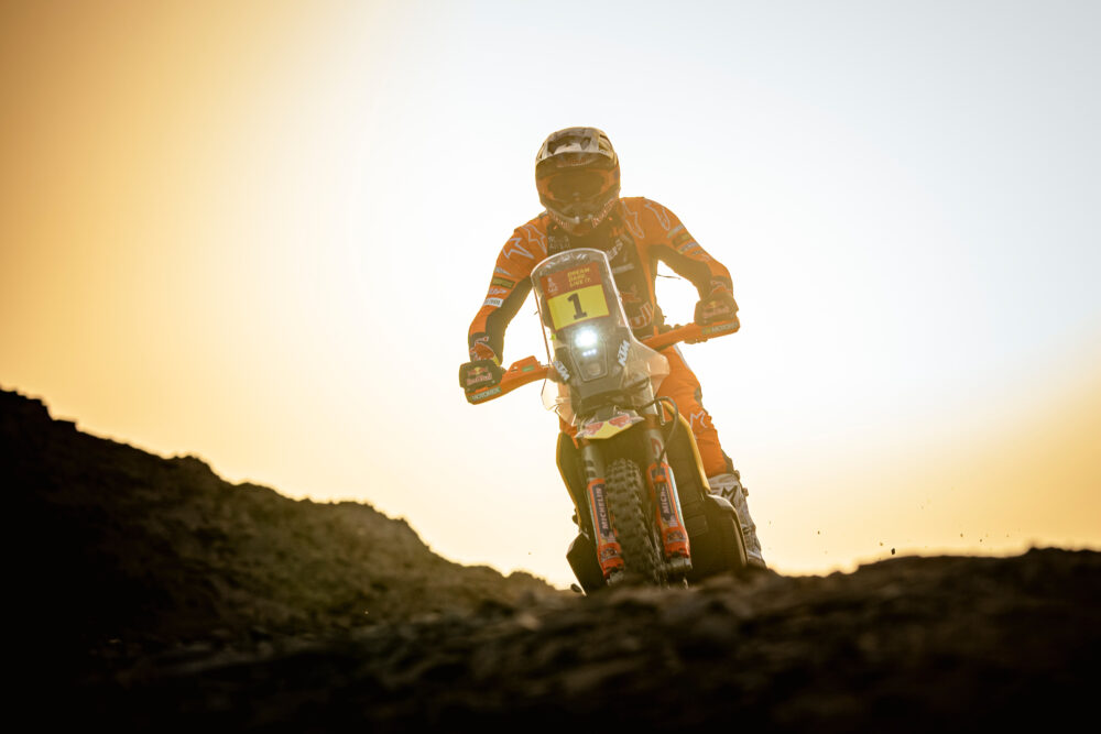 Daniel Sanders ha salvado muy bien un día complcado para él en el Dakar.