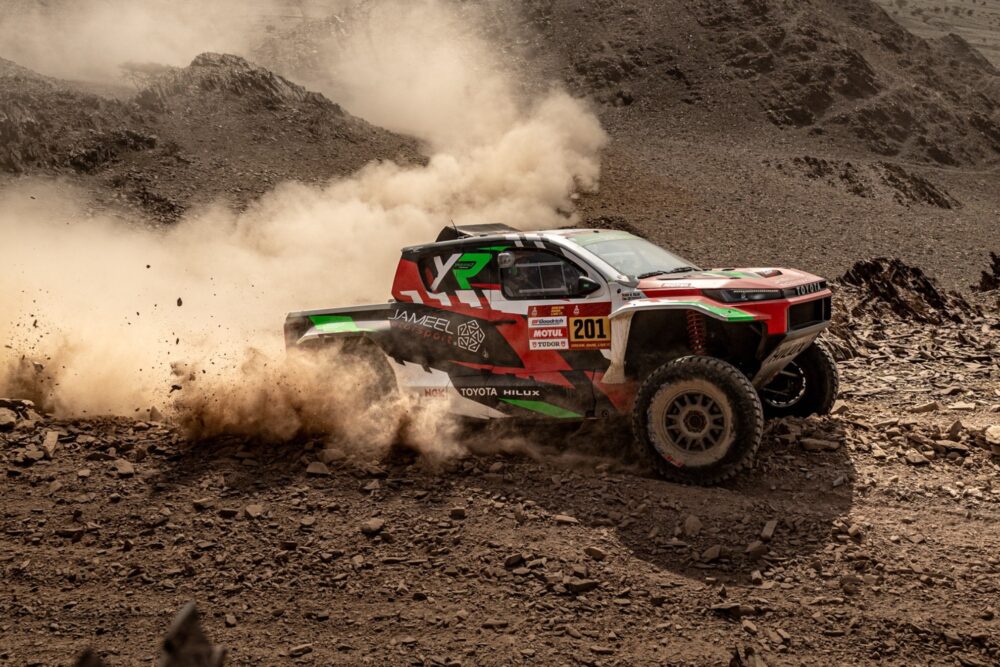 Yazeed Al-Rajhi no revalidará su corona en el Dakar
