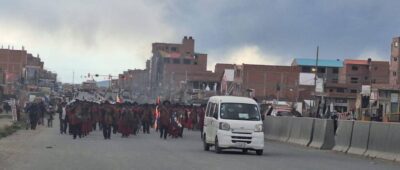 Ponchos Rojos advierten que cercarán la ciudad de La Paz exigiendo la abrogación del Decreto Supremo 5503