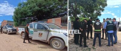 ANH, Policía y Senasag se trasladan a Saipina para una reunión con productores movilizados en planta de Oconi