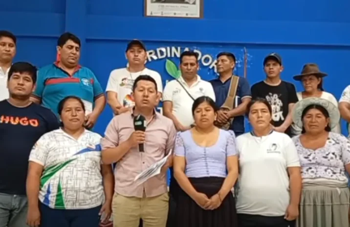 Cocaleros del Trópico, afines a Evo, se suman a bloqueos y exigen abrogar el DS 5503