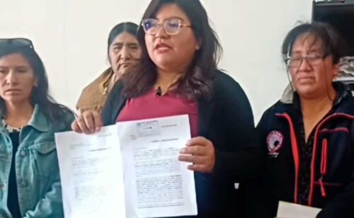 Renuncia la única candidata mujer a gobernadora de La Paz y denuncia acoso del larismo