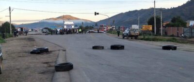 El viernes inicia con casi 40 puntos de bloqueo en carreteras de cinco departamentos