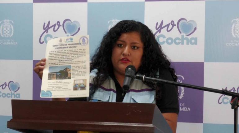 La directora de Bienestar Social, Maritza Crespo informó que debido a los bloqueos que se registran en las carreteras del país, se habilitó el Albergue Sumaj Punchay. | GAMC
