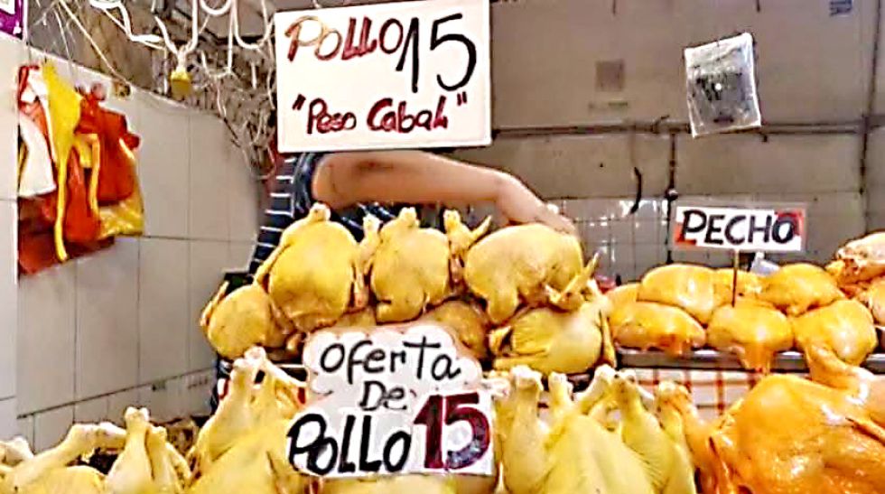 SANTA CRUZ. El precio cayó a Bs 15 el kilo.