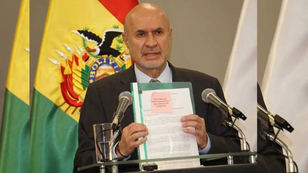 El ministro de la Presidencia, José Luis Lupo. APG