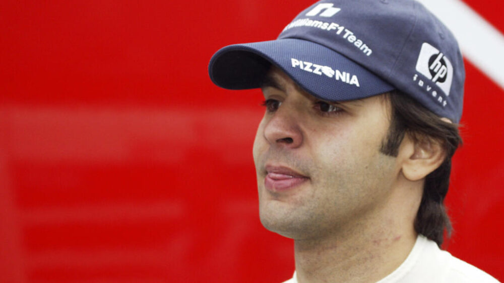 El brasileño Antonio Pizzonia en el Gran Premio de Bélgica de Fórmula 1 en septiembre de 2005