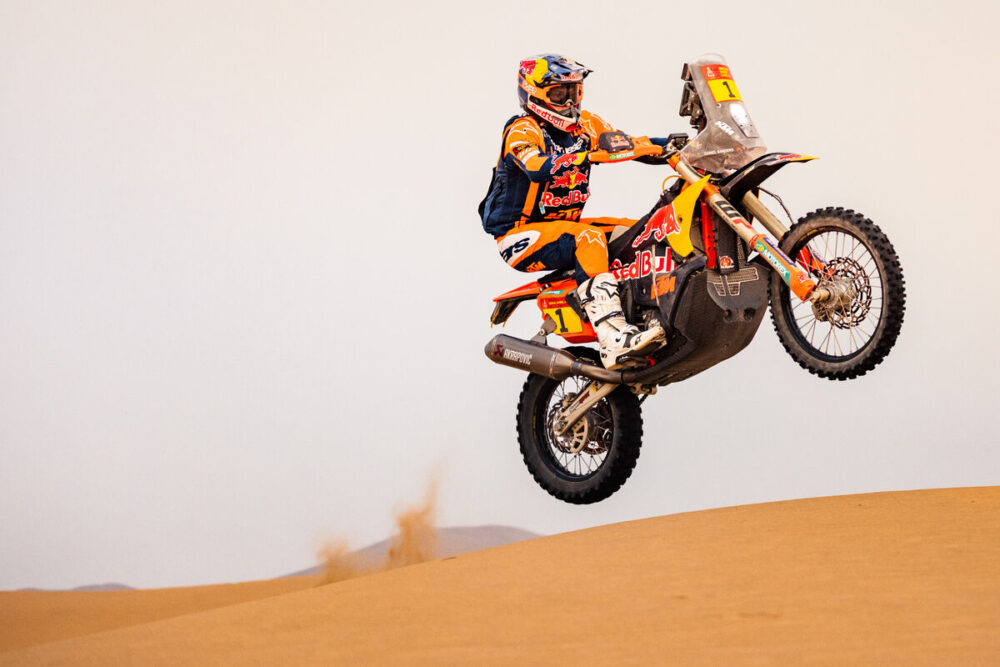 Daniel Sanders tendrá muy complicado revalidar su corona en el Dakar.