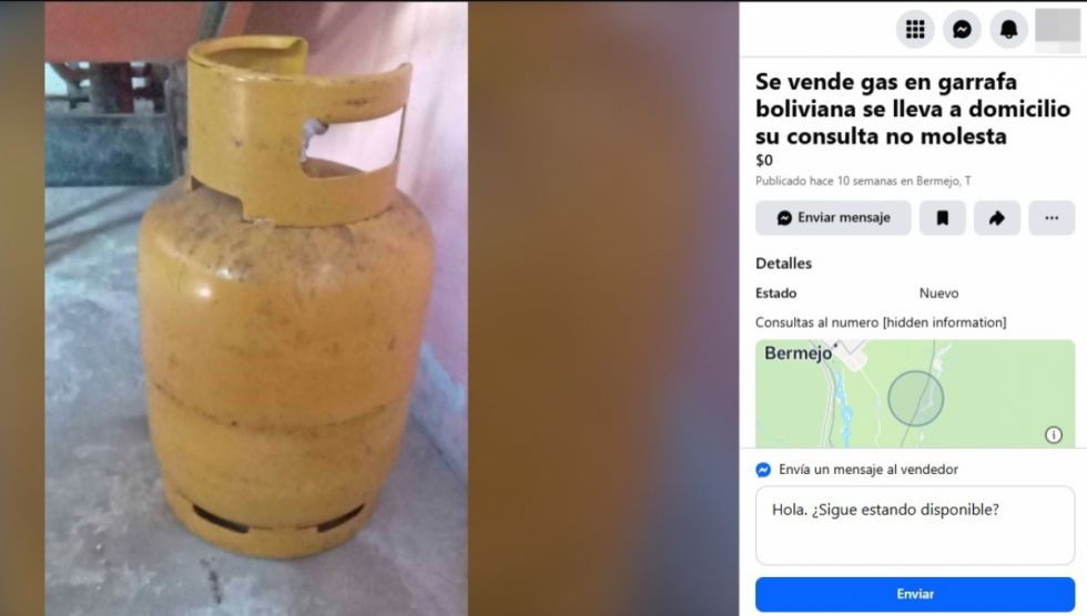 Yacuiba y Bermejo confirman el "goteo" de GLP hacia Argentina