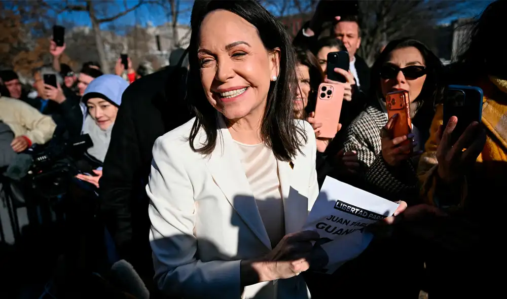 María Corina Machado se reunió con Donald Trump en la Casa Blanca el 15 de enero de 2026. María Corina Machado se reunió con Donald Trump en la Casa Blanca el 15 de enero de 2026.