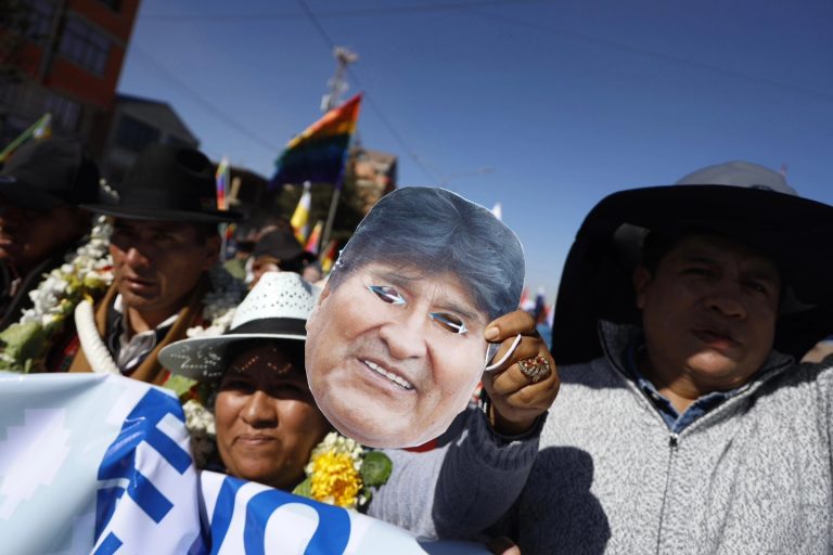 Marcha evista /Foto: Kawsachuncoca/