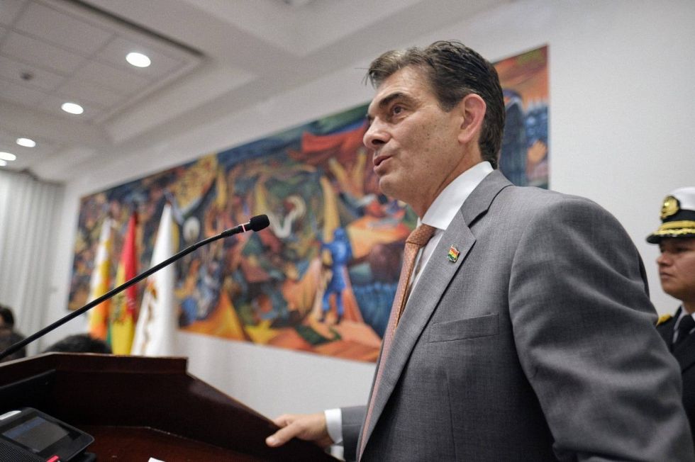 El presidente de Bolivia, Rodrigo Paz.