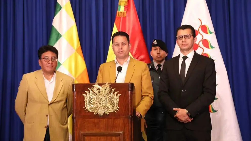 Edmand Lara, vicepresidente del Estado (c). VICEPRESIDENCIA DEL ESTADO