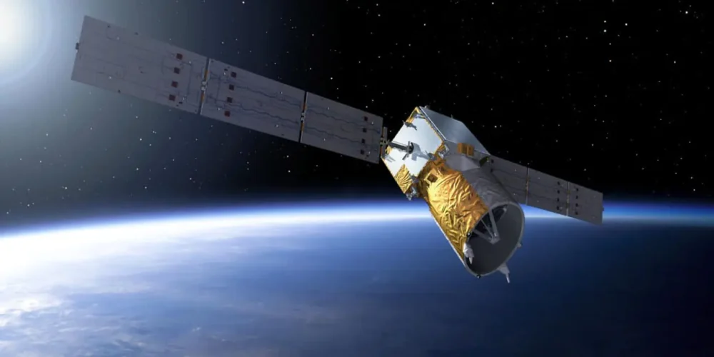 Un satélite de orbita baja. Foto: Astrobitácora.