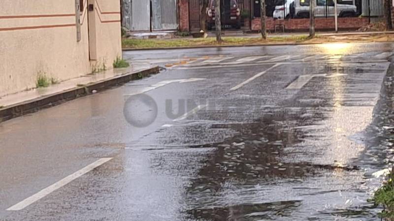 Las precipitaciones comenzaron a las 3:30, en algunas zonas Las precipitaciones comenzaron a las 3:30, en algunas zonas