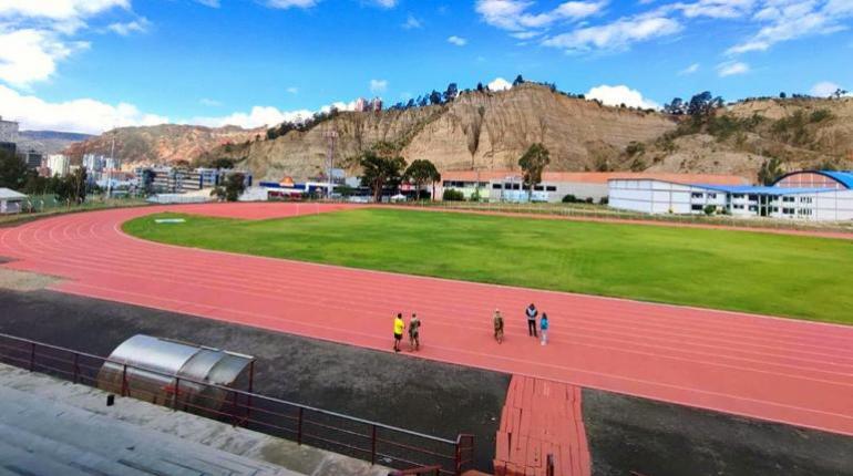 Uno de los escenarios deportivos que será evaluado. | Los Tiempos.