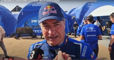El milagro de Sainz: “Nos ha tocado la lotería”