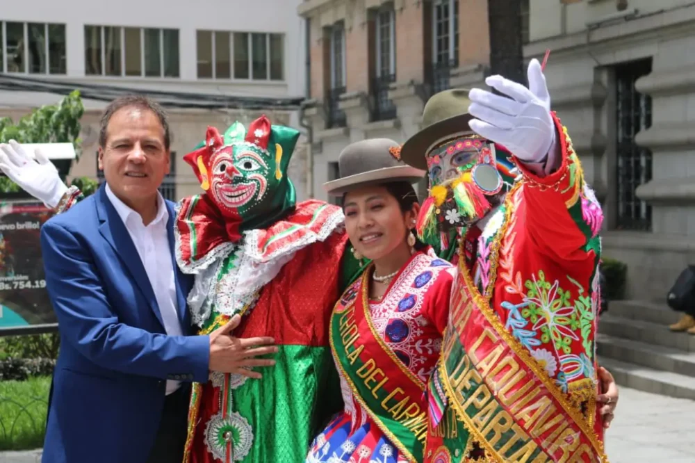 Concejo de La Paz declara 2026 como el año de reivindicación del personaje del Pepino. FOTO: Javier Escalier