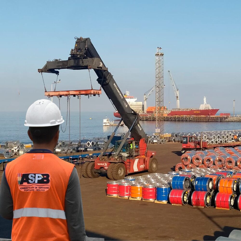 La Administración de Servicios Portuarios alcanza un ingreso récord de Bs 9,4 millones en enero 