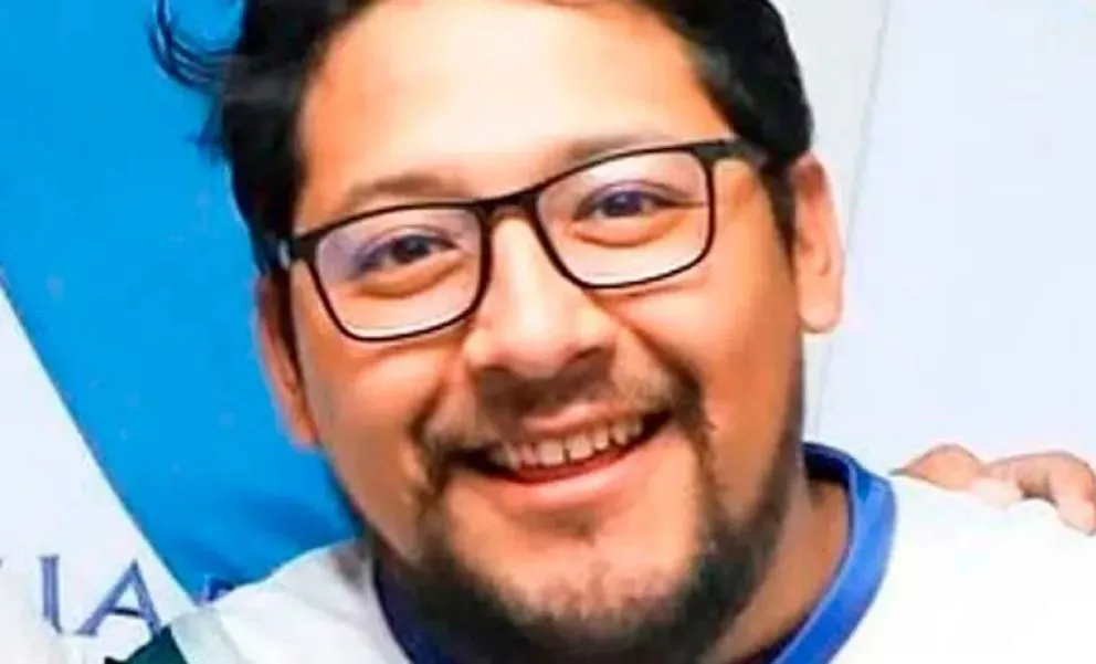 Rafael Arce Mosqueira, hijo menor del expresidente Luis Arce. Foto:RRSS