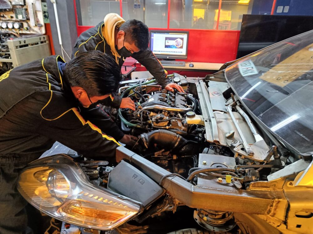 un taller autorizado, donde se realizará una evaluación técnica especializada para determinar el origen del daño. Foto: Referencial