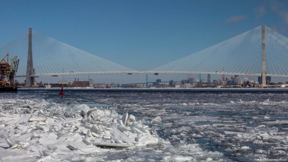 Estados Unidos, Detroit, 2026 | Puente Internacional Gordie Howe. Estados Unidos, Detroit, 2026 | Puente Internacional Gordie Howe.