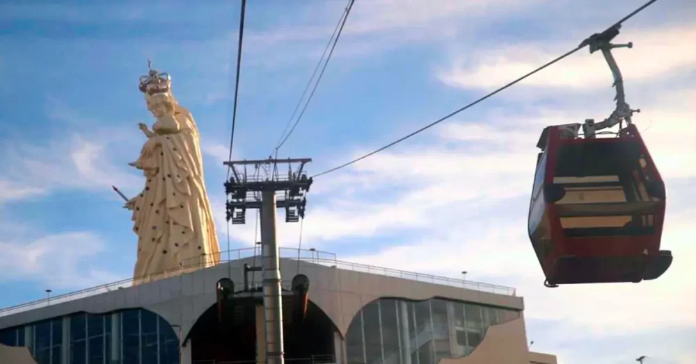 Línea turística de Oruro.Foto: Ministerio de Obras Públicas, Servicios y Vivienda