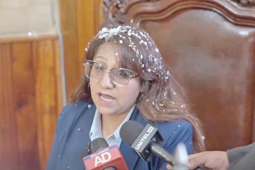 ALCALDESA. Josefina Cruz, ayer.