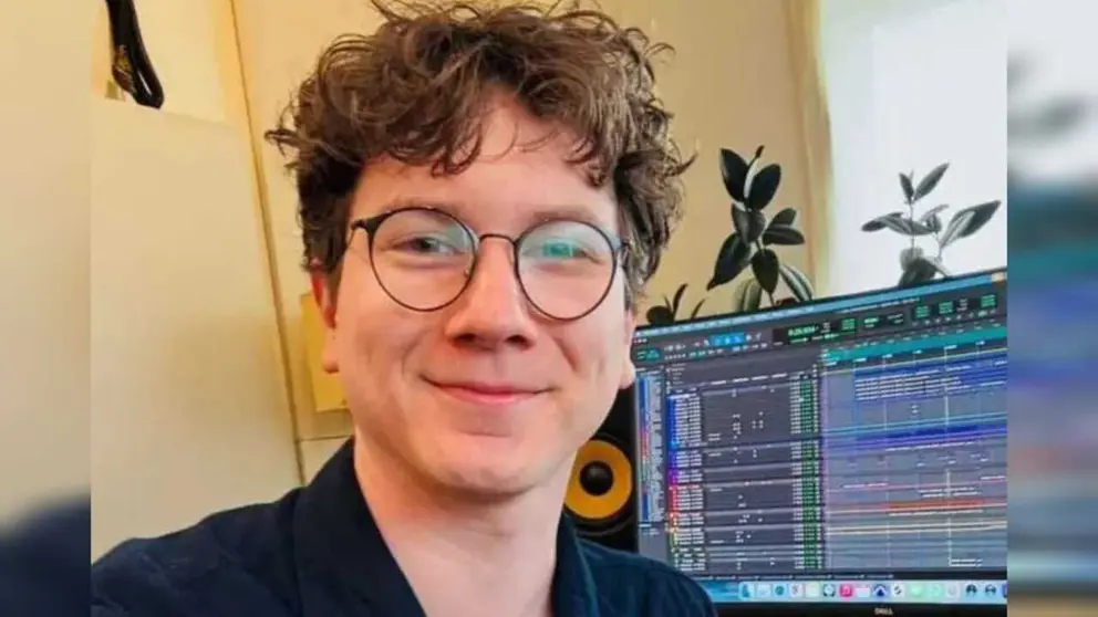 El ingeniero de sonido y productor musical boliviano-chileno Sharaf Entwistle López. CORTESÍA S. ENTWISTLE