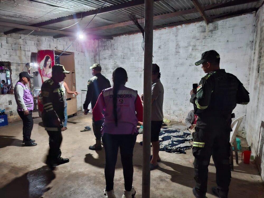 Tras operativos por Carnaval en Yapacaní derivan a tres menores de edad a un hogar temporal