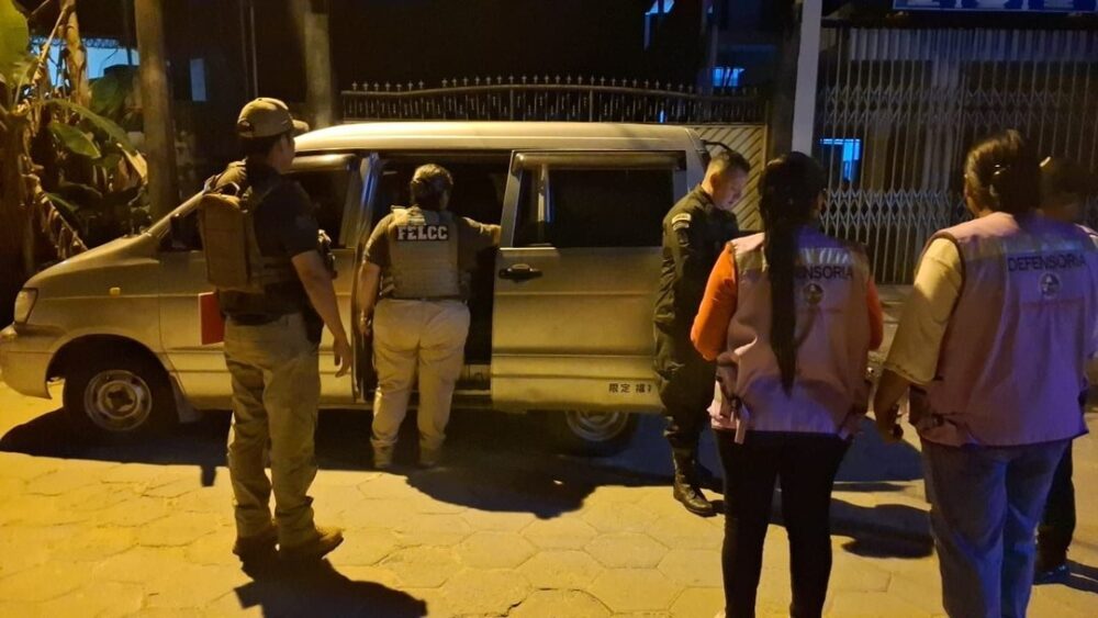 Tras operativos por Carnaval en Yapacaní derivan a tres menores de edad a un hogar temporal