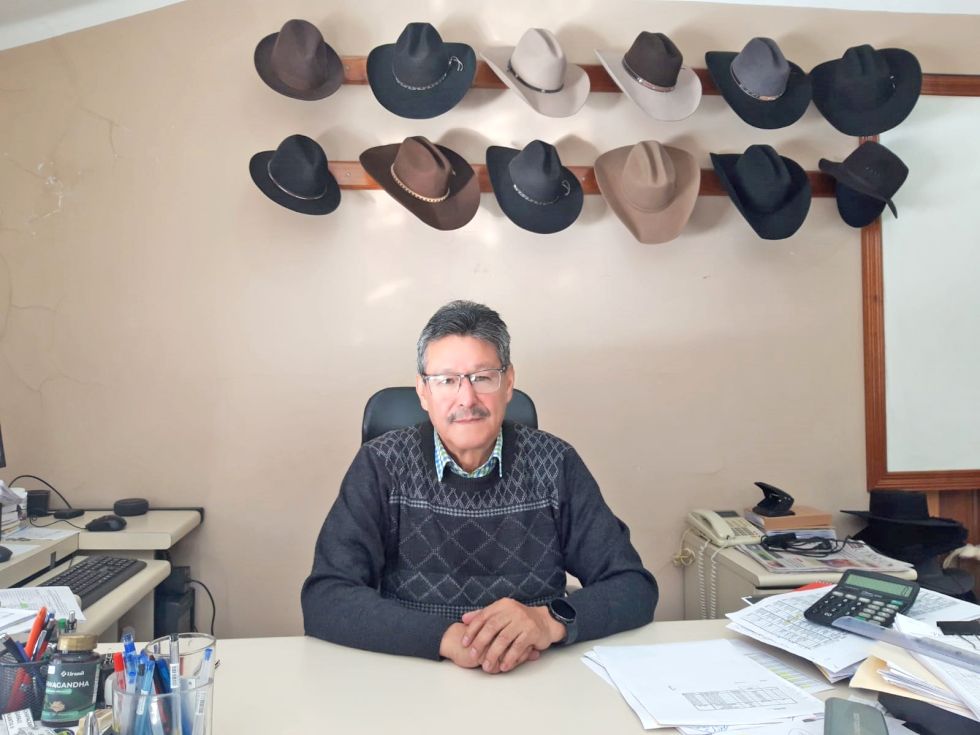 BURCAL. El gerente general Ernesto Estepa.