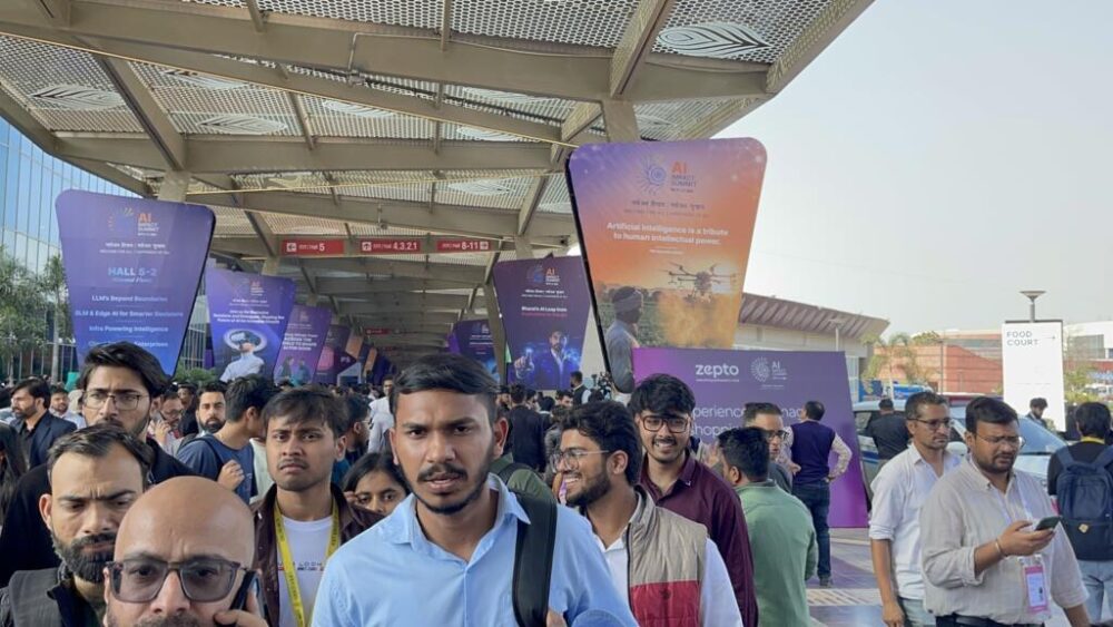 La cumbre sobre inteligencia artificial celebrada en la India atrajo a una multitud acorde con el tamaño del país y su vitalidad demográfica.