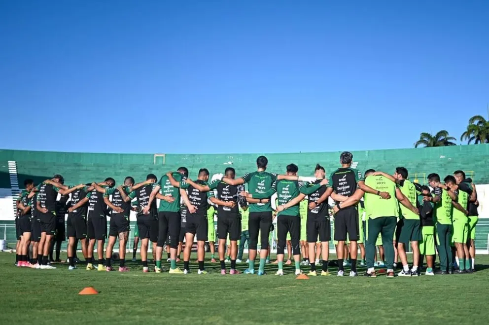 Un trabajo anterior del seleccionado en la capital oriental. Foto: FBF