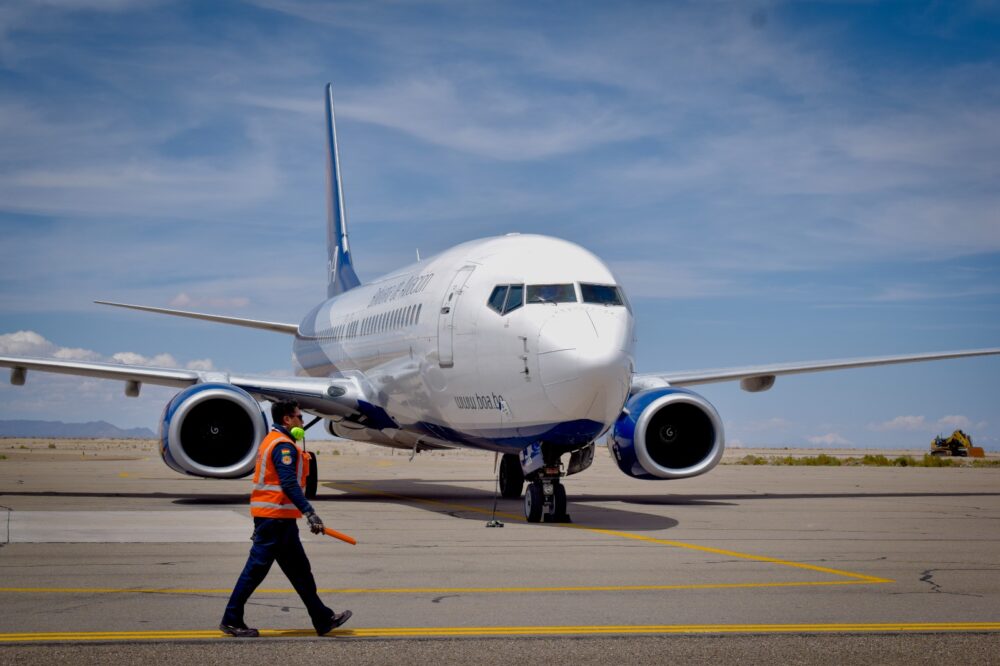 Una aeronave de BoA. Foto: MOPSV.