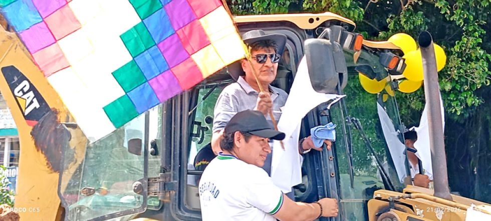 EXPRESIDENTE. Evo Morales durante una concentración proselitista en Shinahota, Cochabamba.