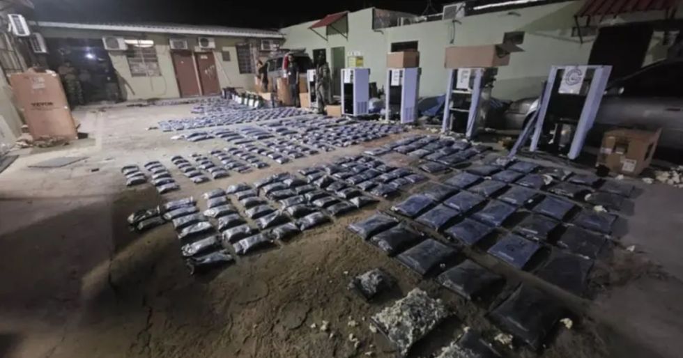 Ministerio de Gobierno confirma la incautación de 369 kilos de marihuana en Viru Viru.