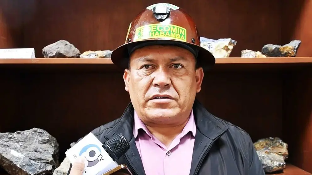 El secretario departamental de Minería e Hidrocarburos, Eleuterio Galindo. GOBERNACIÓN
