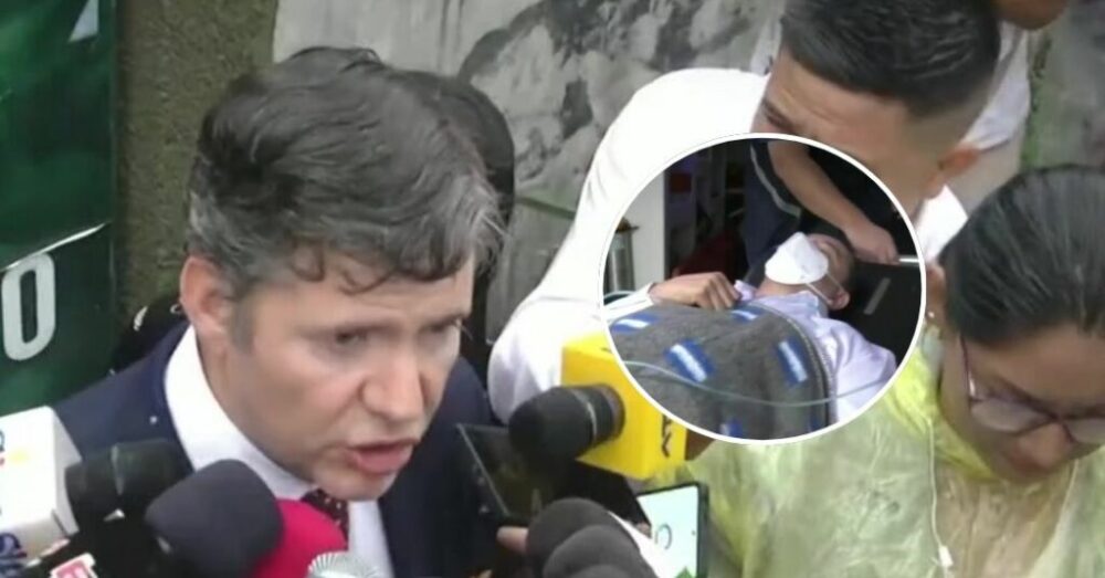 Alcalde Jhonny Fernández está aprehendido y permanece internado