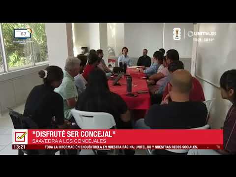 Manuel Saavedra se reúne con sus concejales y anuncia cambios en el reglamento del Concejo