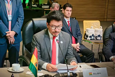 Aramayo reivindica giro internacional con resultados concretos en cinco meses de gestión