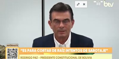 Paz anuncia acciones penales por el presunto sabotaje en la cadena de combustibles