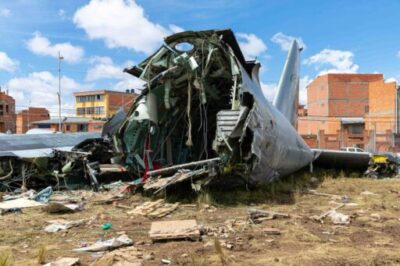 ¿Quiénes investigan el accidente aéreo de El Alto? El ministro de Defensa asegura que «es muy difícil manipular la información»