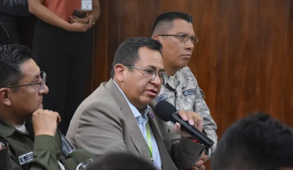 Reunión de la Fiscalía y otras instituciones en Cochabamba.Foto: Fiscalía