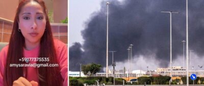 “Nos están cayendo misiles”: Boliviana pide ayuda a la Cancillería ante la escalada de violencia en Oriente Medio