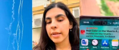 Boliviana en Israel muestra cómo es vivir bajo los bombardeos en medio de la guerra con Irán