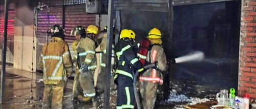 Se registra una fuerte explosión e incendio en la zona norte de Santa Cruz