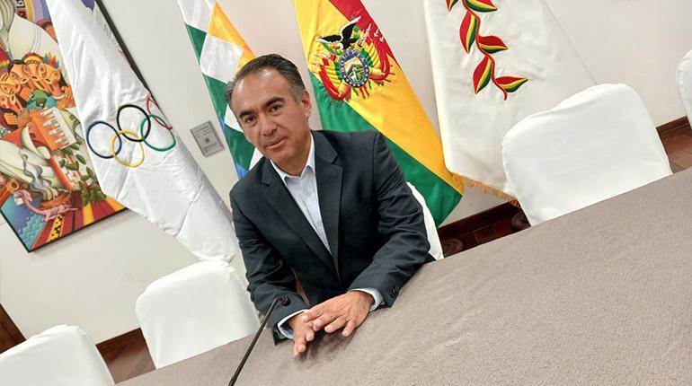 El viceministro de Deportes, Roberto Bustamante. | La Prensa