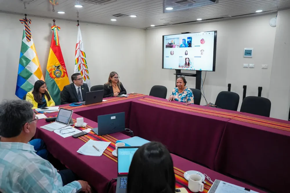 Reunión de autoridades con el Banco Mundial. Foto: MDPRyA