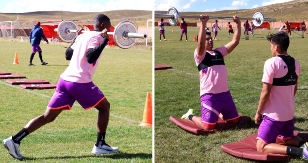 CDT Real Oruro se alista para recibir a FC Universitario, Entrenamientos del equipo de CDT Real Oruro, Torneo de Repechaje